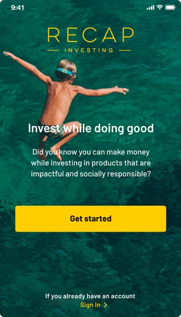 Recap Investing mobile