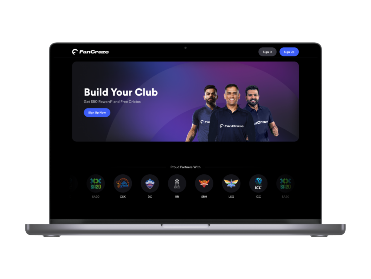 FanCraze MacBook view