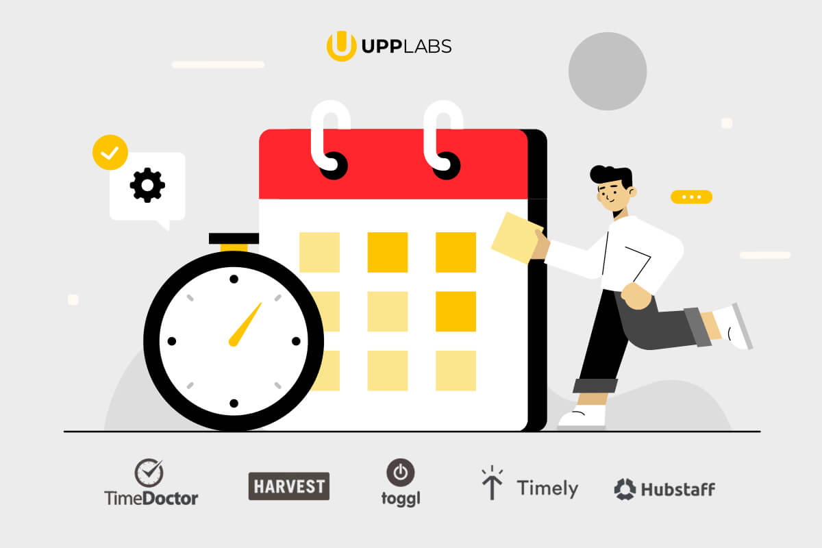 5 time-tracking tools that will save your time and money. By UppLabs