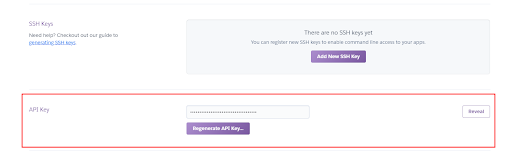 Free .net core hosting on Heroku through Docker and GitHub. Guide for startups. Copy the key