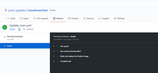 Free .net core hosting on Heroku through Docker and GitHub. Guide for startups. Build